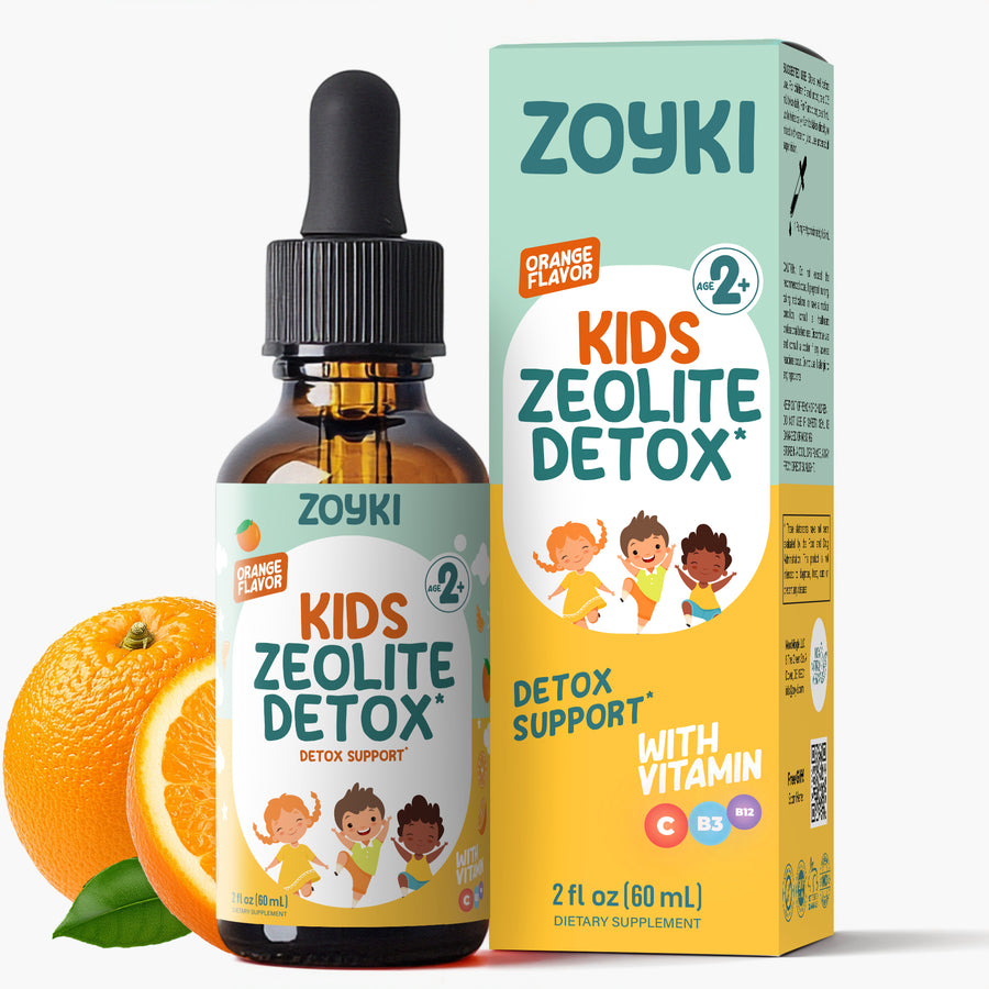 Zoyki Zeolite Detox Drops for Kids