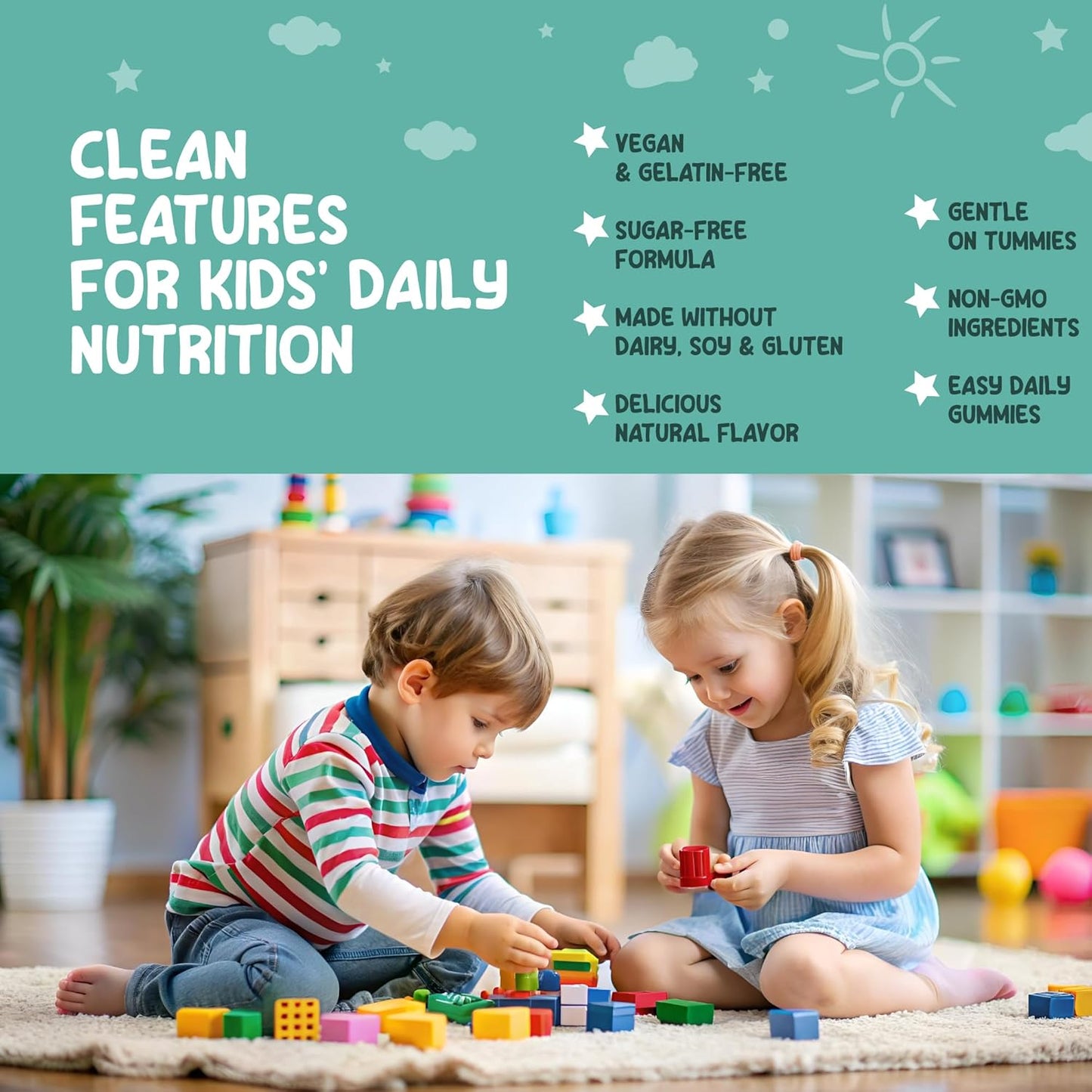Zoyki Methylated Multivitamin Gummies for Kids