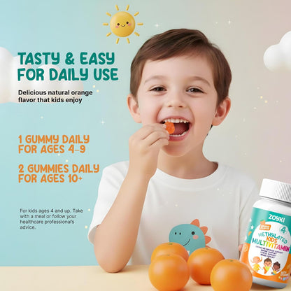 Zoyki Methylated Multivitamin Gummies for Kids